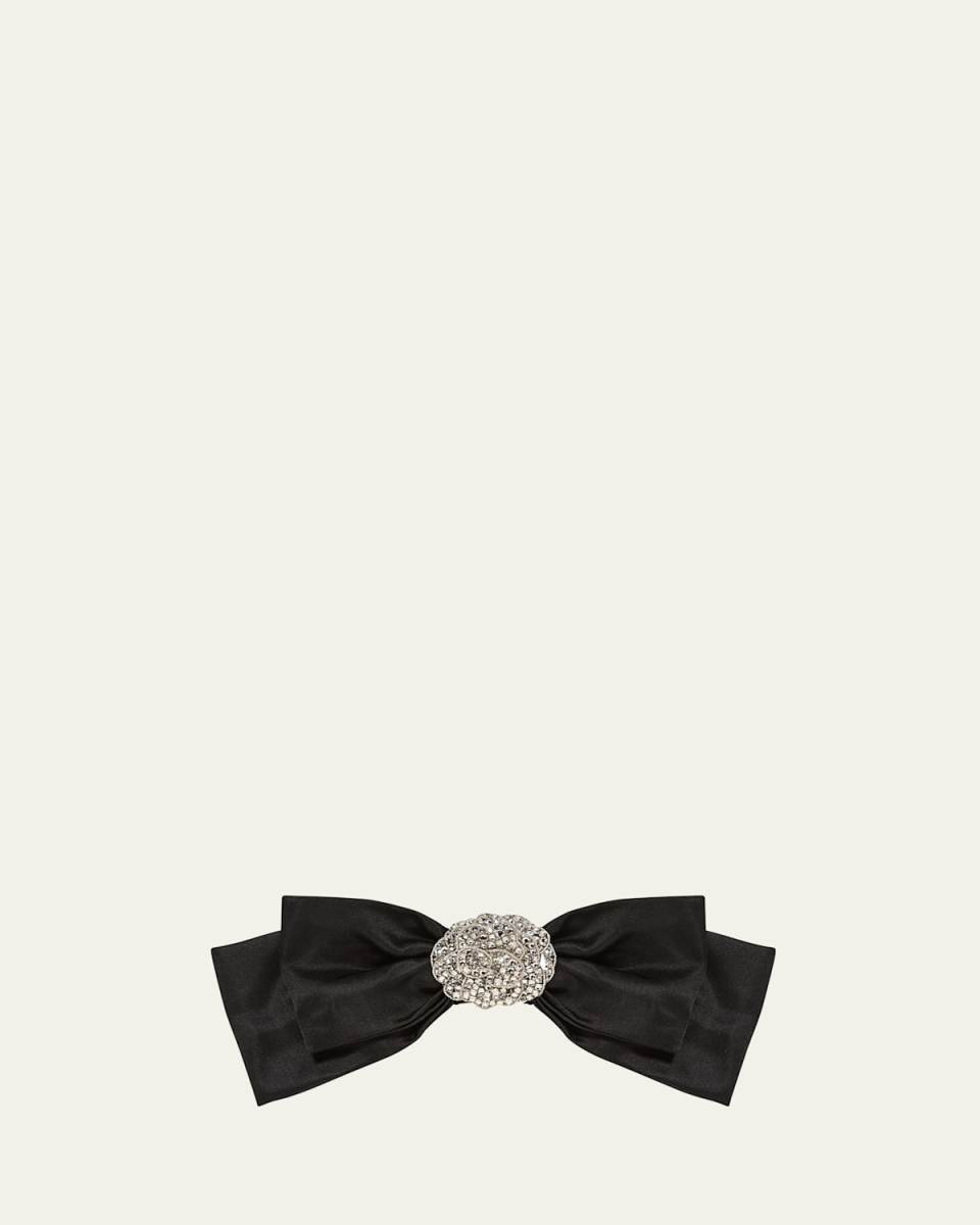 Gillian Bow Embellished Barrette